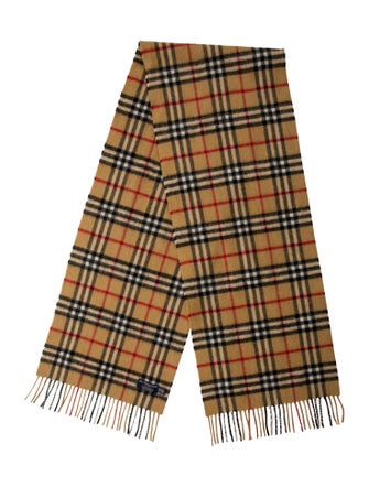 Burberry London Cashmere Striped Scarf