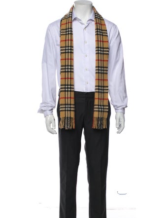 Burberry London Cashmere Striped Scarf