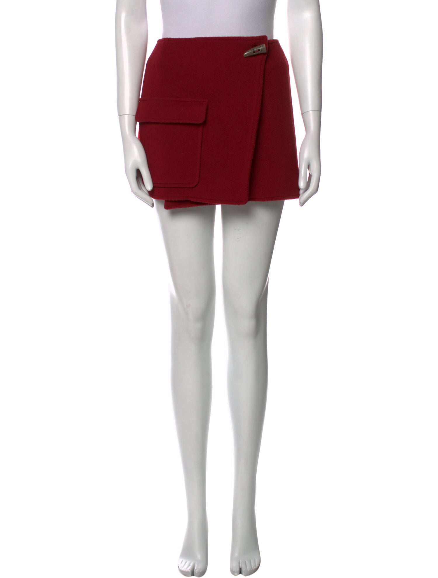 Burberry London Wool Mini Skirt