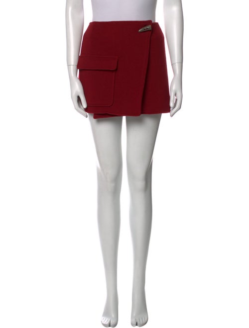 Burberry London Wool Mini Skirt