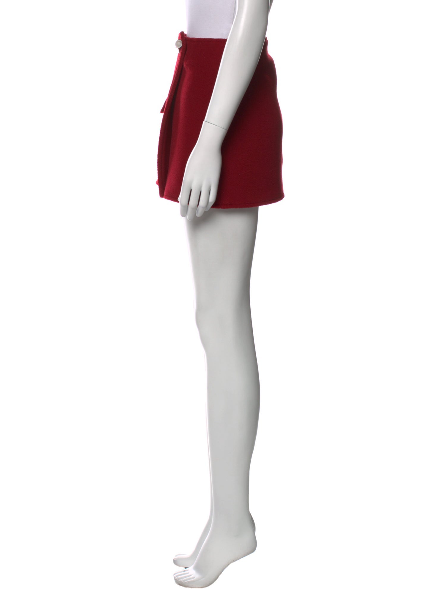 Burberry London Wool Mini Skirt