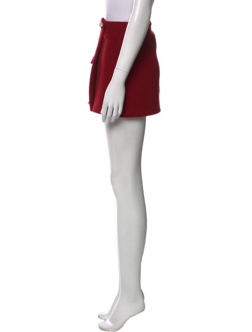 Burberry London Wool Mini Skirt