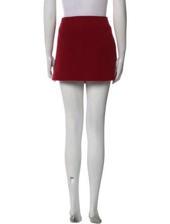 Burberry London Wool Mini Skirt