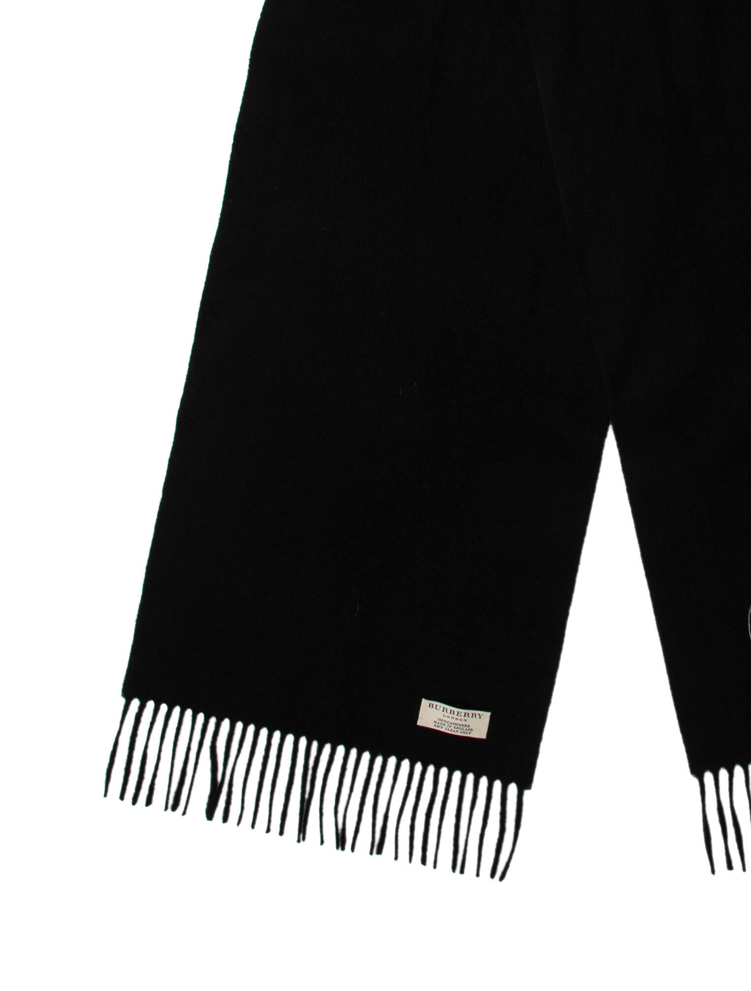 Burberry London Cashmere Vintage Scarf