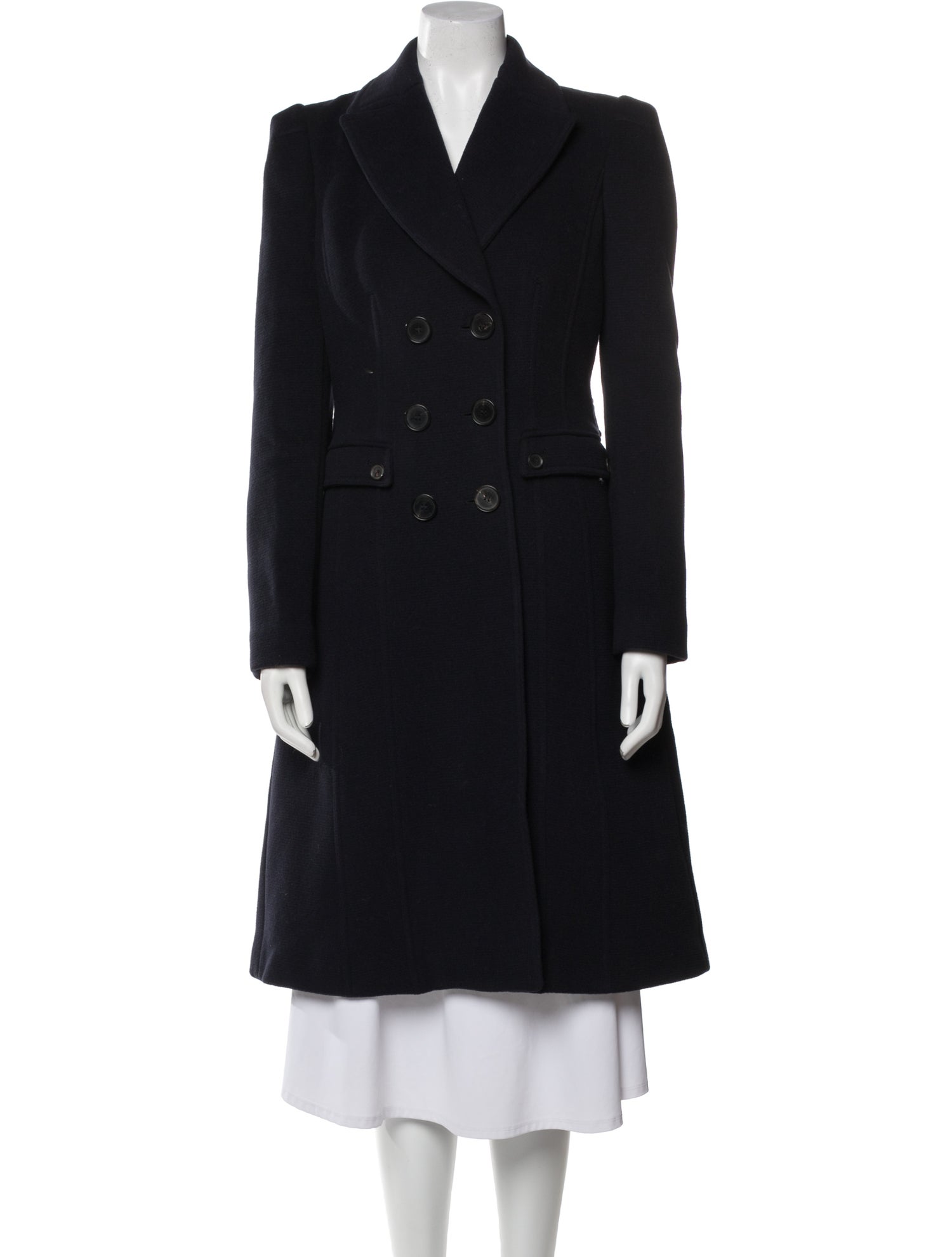 Burberry London Virgin Wool Peacoat