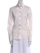 Burberry London Long Sleeve Button-Up Top
