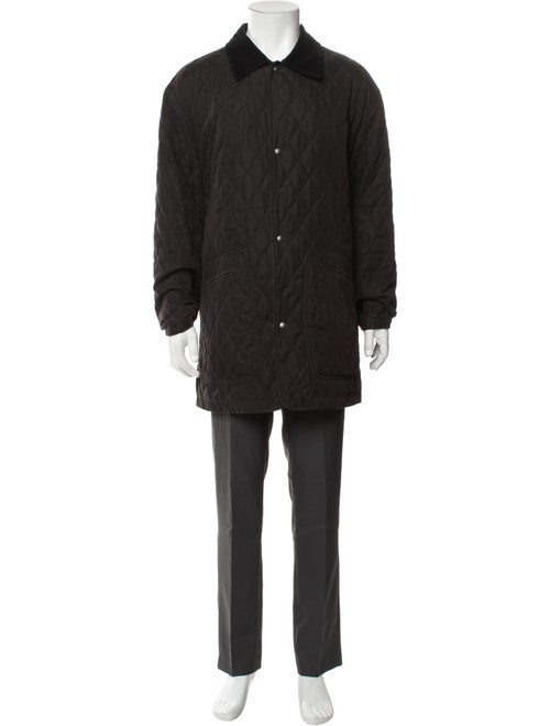Burberry London House Check Pattern Overcoat