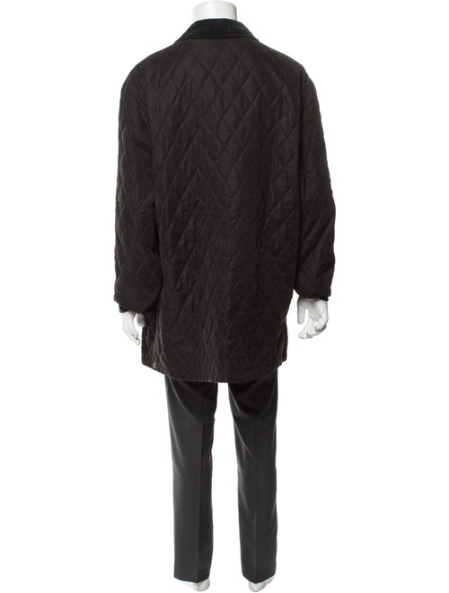 Burberry London House Check Pattern Overcoat