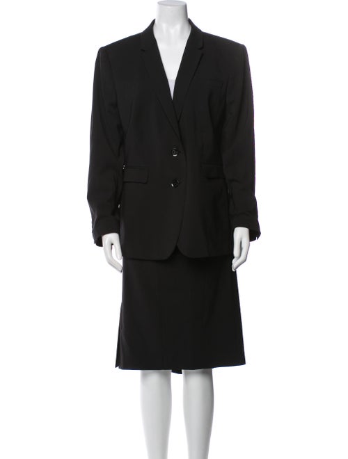 Burberry London Wool Skirt Suit