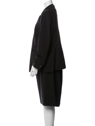 Burberry London Wool Skirt Suit