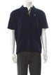 Burberry London V-Neck Short Sleeve Polo Shirt
