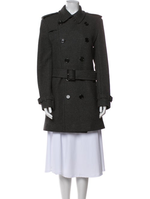 Burberry London Wool Trench Coat