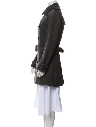 Burberry London Wool Trench Coat