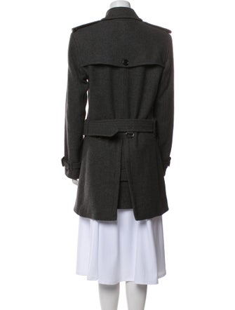 Burberry London Wool Trench Coat