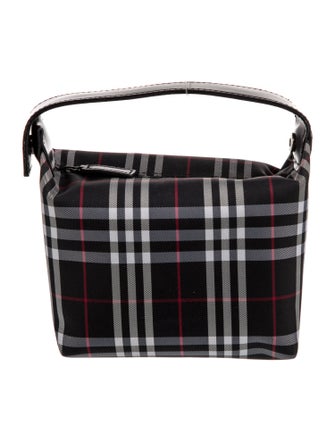 Burberry London House Check Top Handle Bag