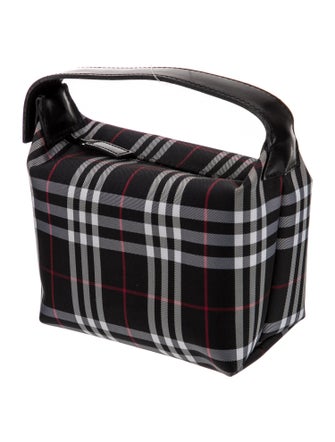 Burberry London House Check Top Handle Bag