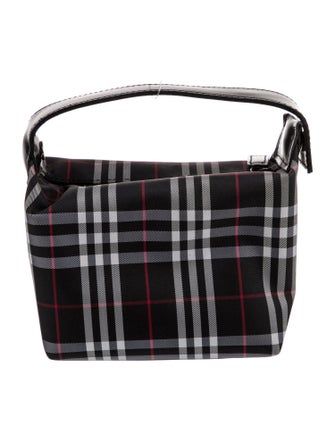 Burberry London House Check Top Handle Bag
