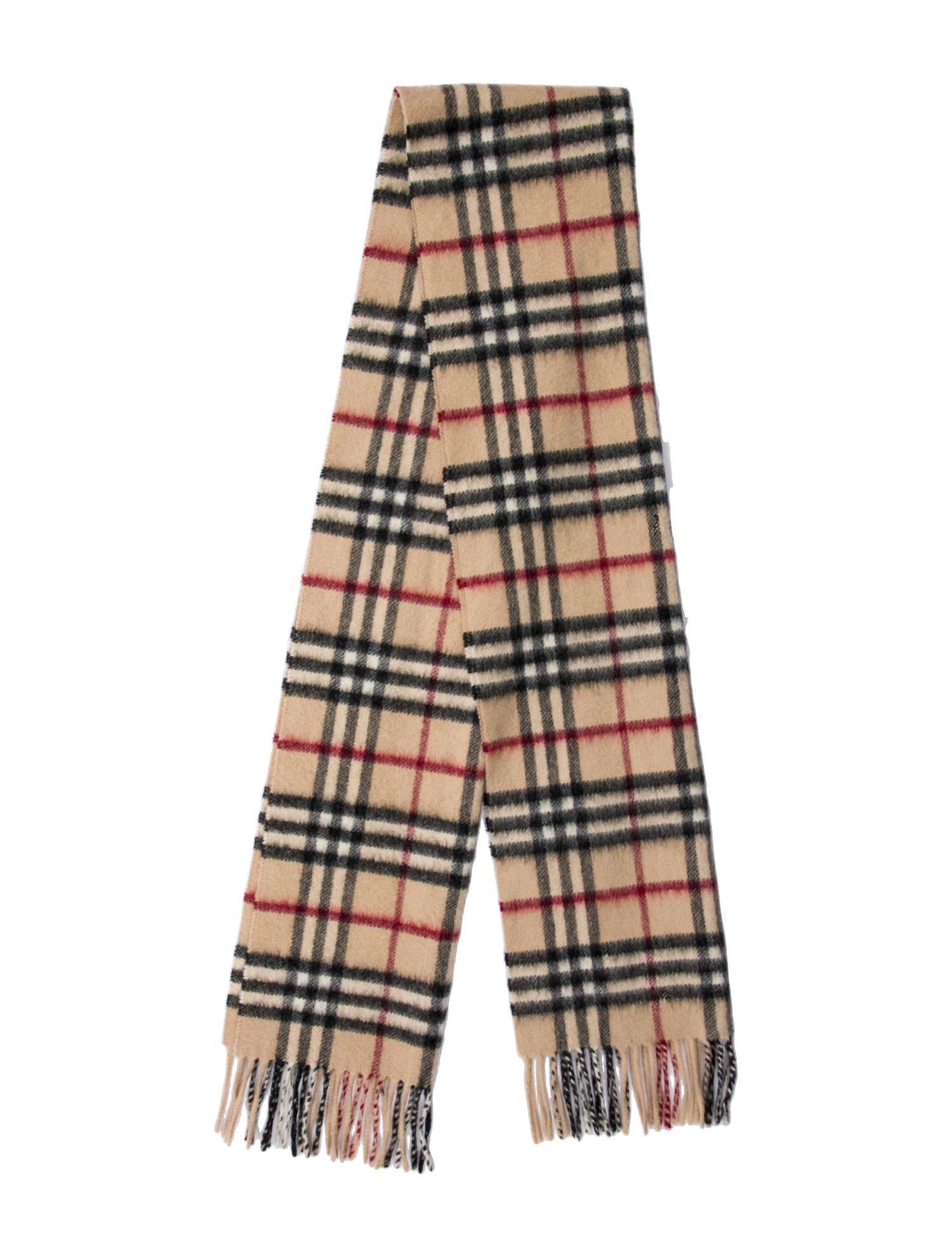 Burberry London Wool House Check Pattern Scarf