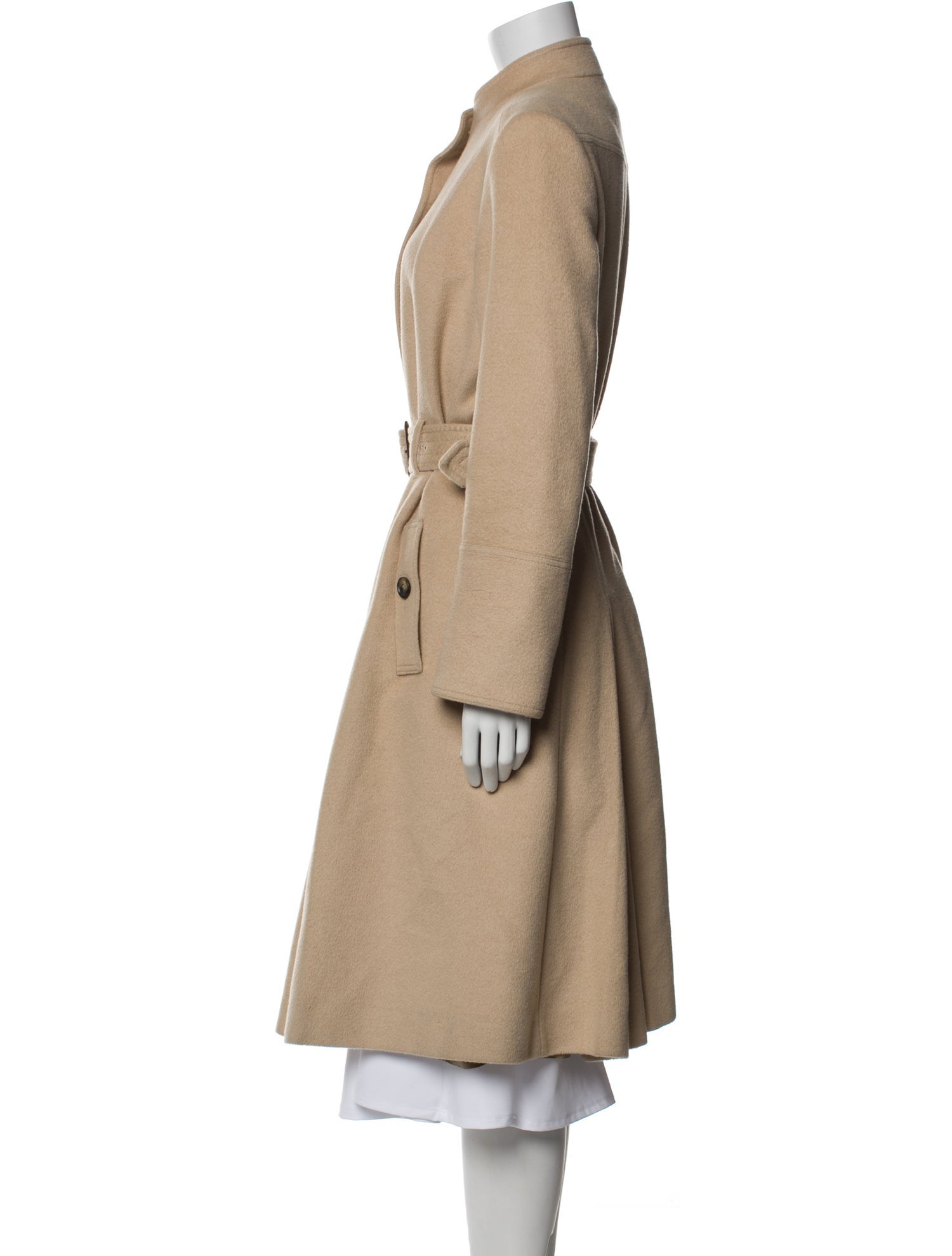 Burberry London Camel Hair Trench Coat