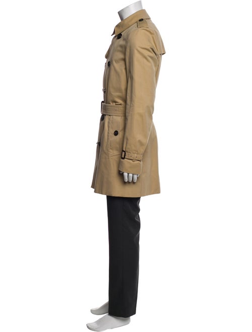 Burberry London Nova Check Pattern Trench Coat