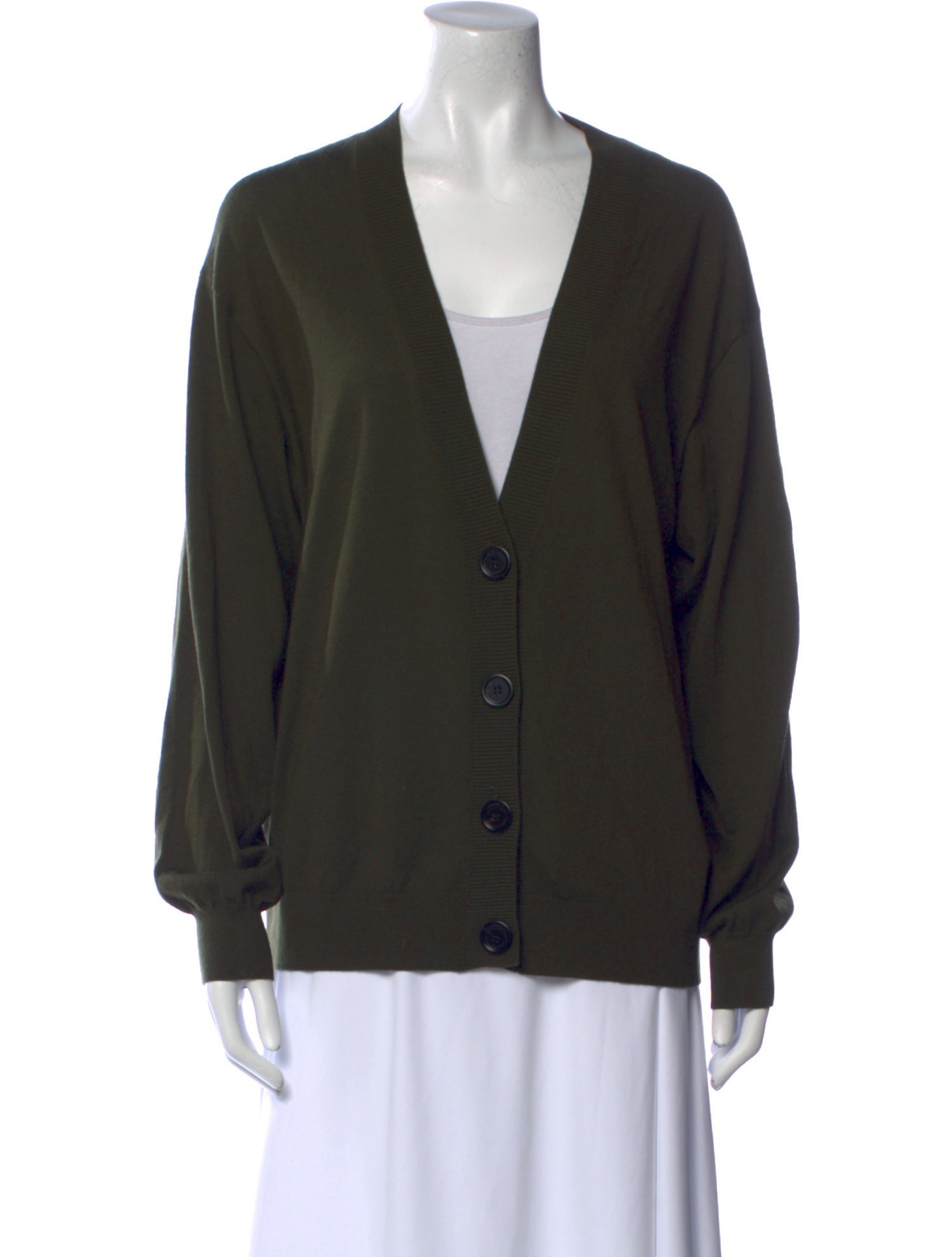 Burberry London Merino Wool V-Neck Sweater