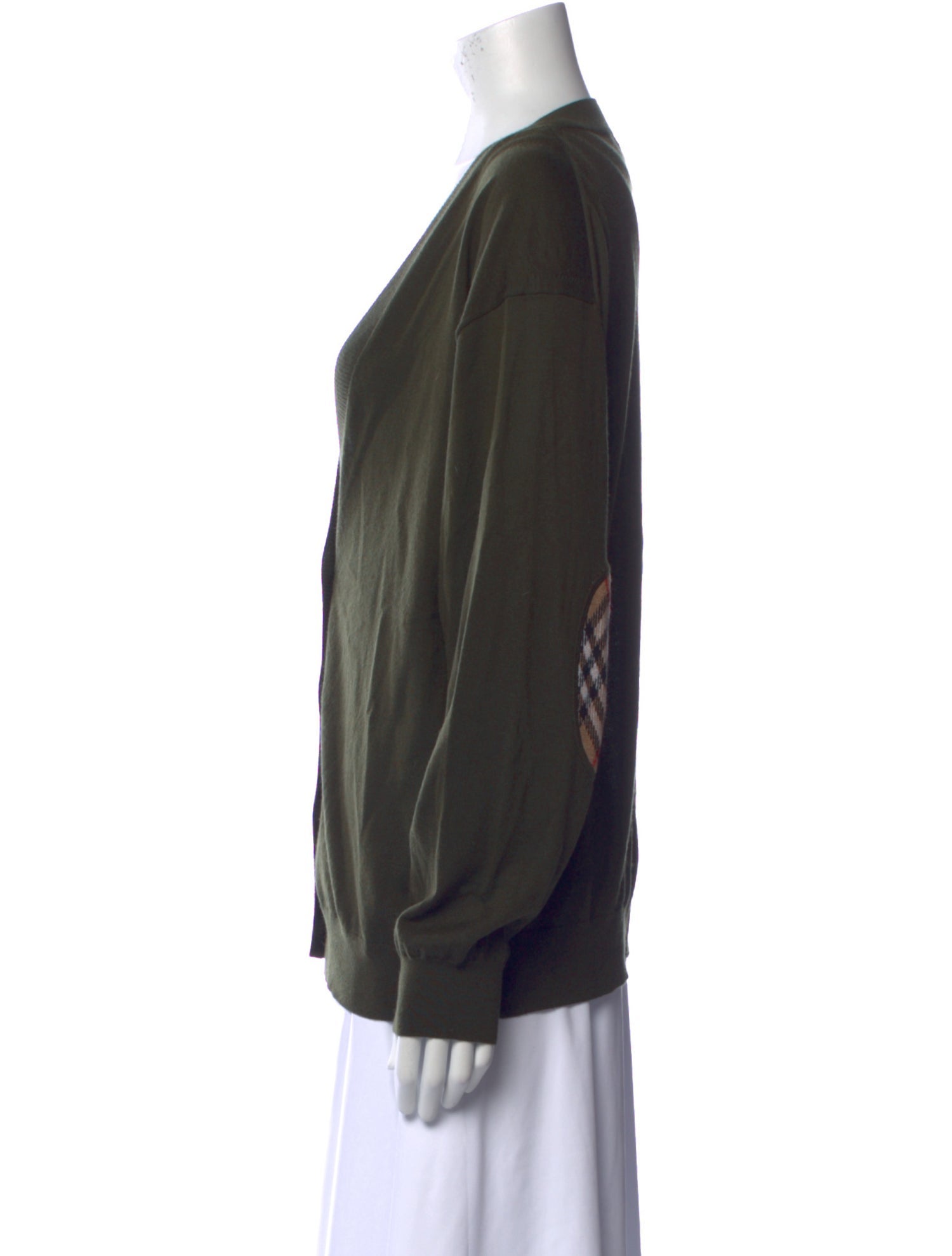 Burberry London Merino Wool V-Neck Sweater