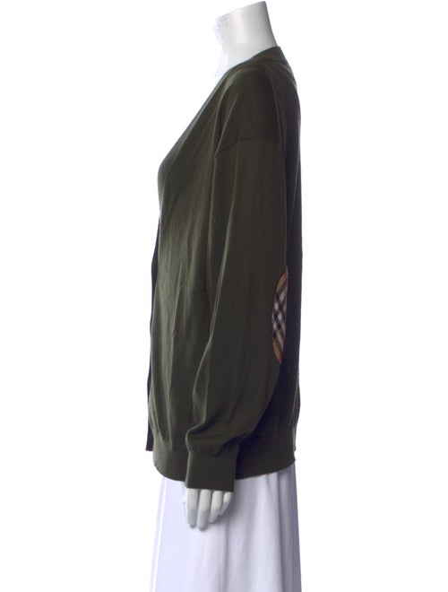 Burberry London Merino Wool V-Neck Sweater