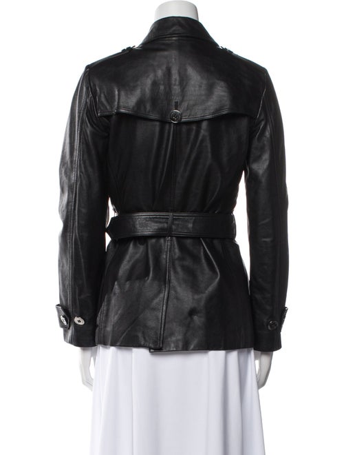 Burberry London Leather Utility Jacket