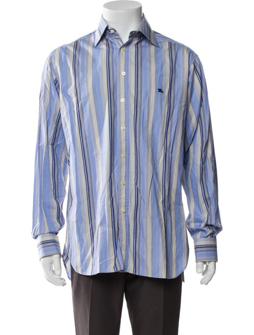 Burberry London Striped Long Sleeve Shirt