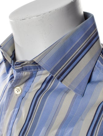 Burberry London Striped Long Sleeve Shirt