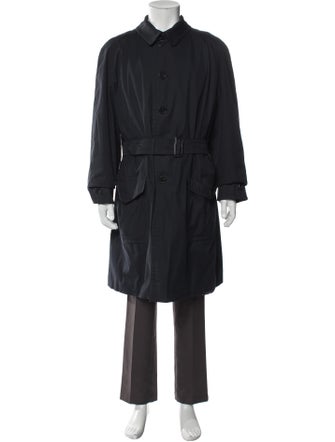 Burberry London Abstract Check Trench Coat