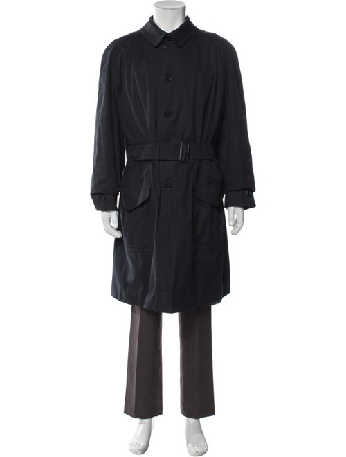 Burberry London Abstract Check Trench Coat