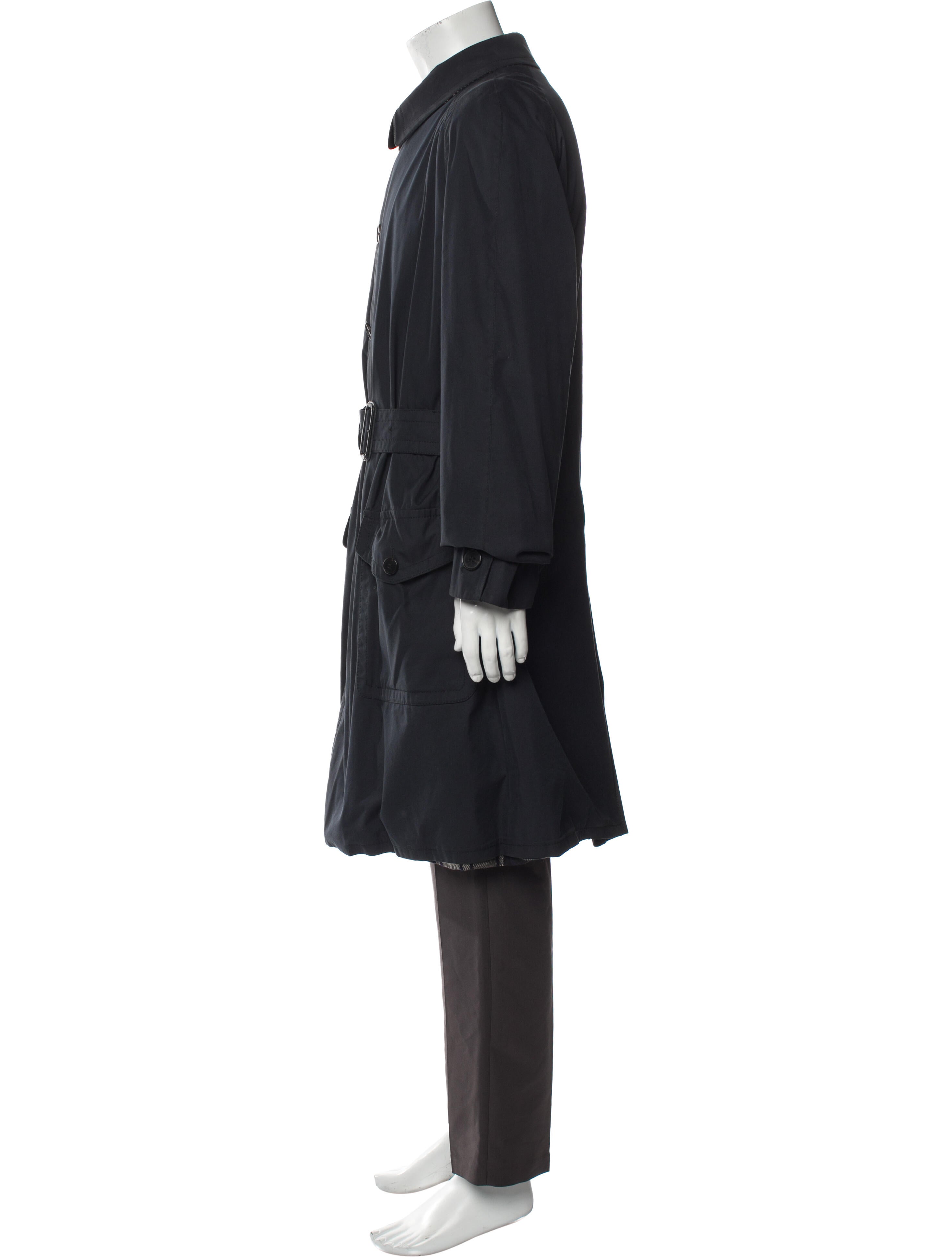 Burberry London Abstract Check Trench Coat