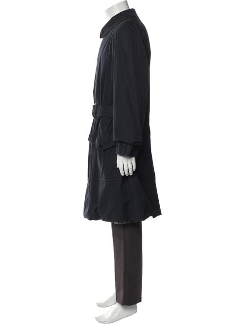 Burberry London Abstract Check Trench Coat