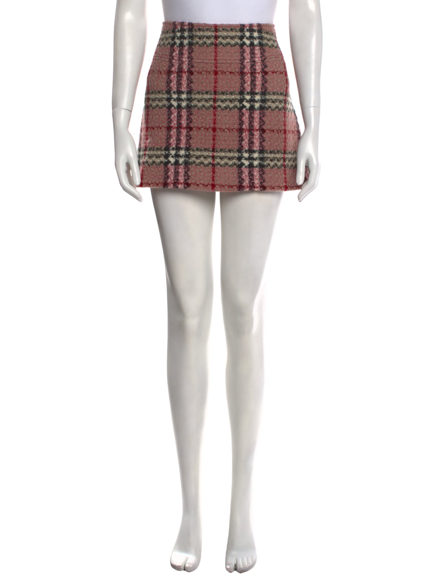 Burberry London Wool Mini Skirt