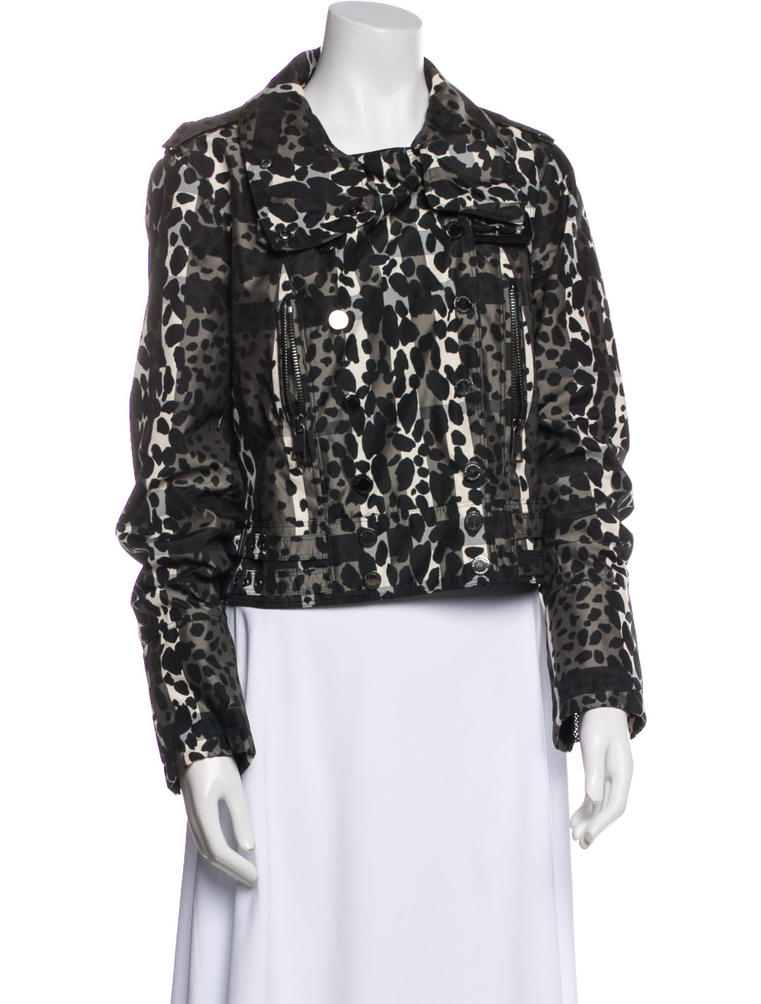 Burberry London Animal Print Jacket