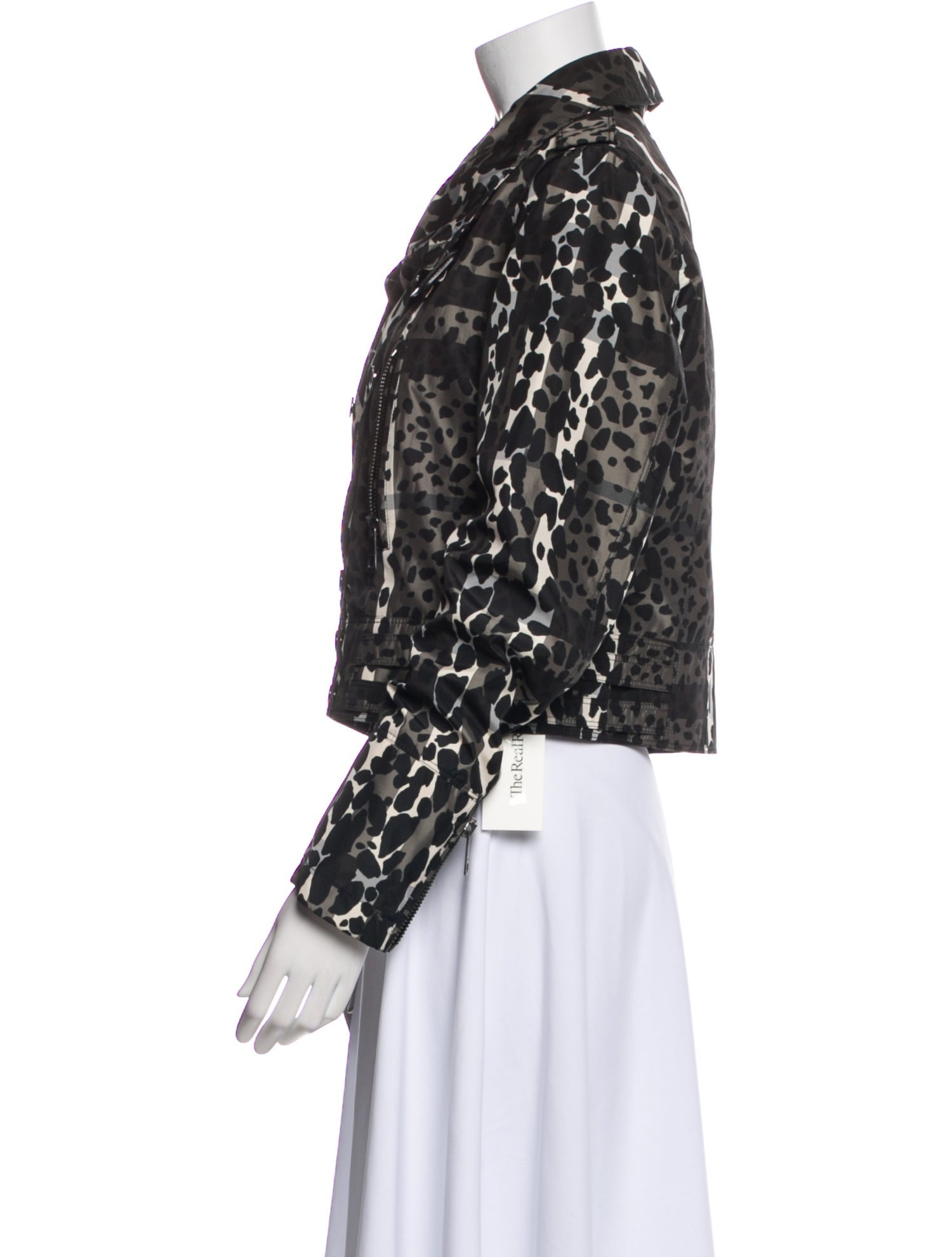 Burberry London Animal Print Jacket