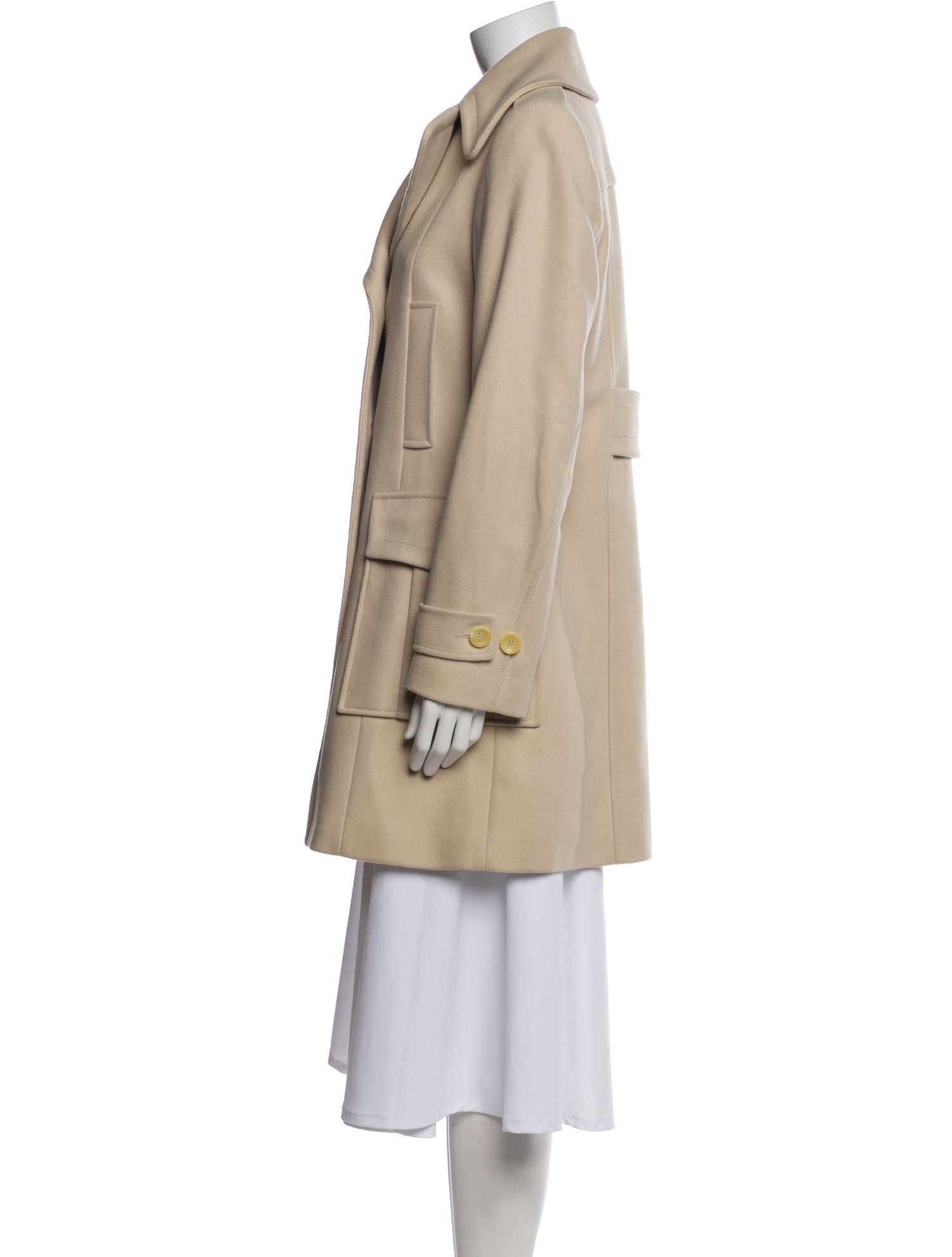 Burberry London Virgin Wool Trench Coat