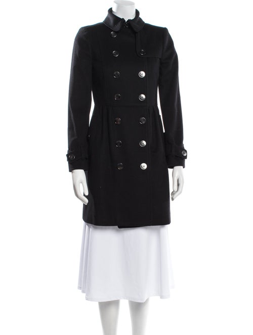 Burberry London Virgin Wool Trench Coat