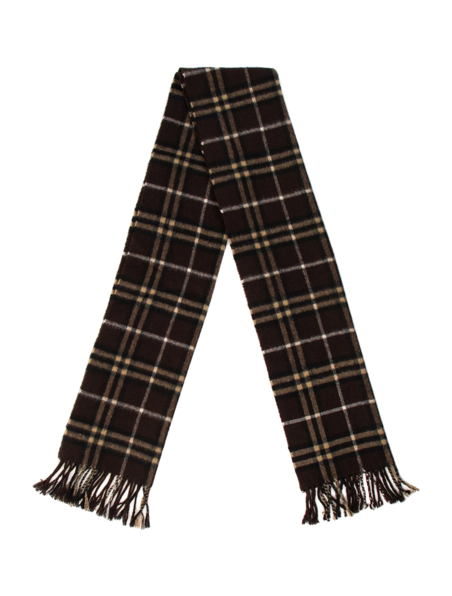 Burberry London Cashmere Printed Scarf