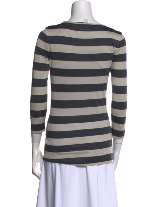 Burberry London Silk Striped Top