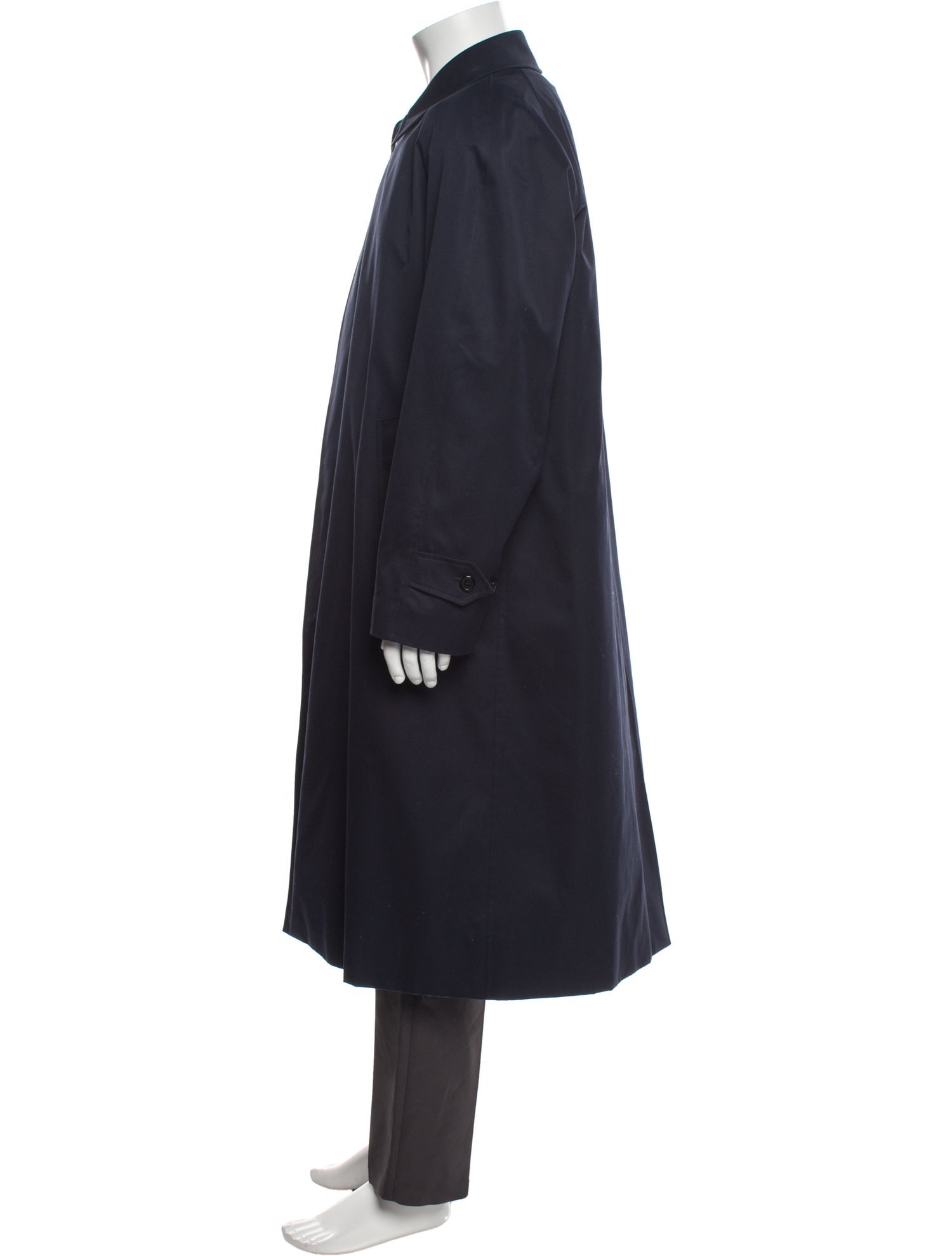 Burberry London Abstract Check Lambswool Overcoat