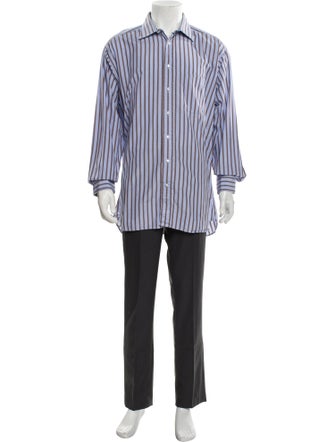 Burberry London Striped Long Sleeve Shirt