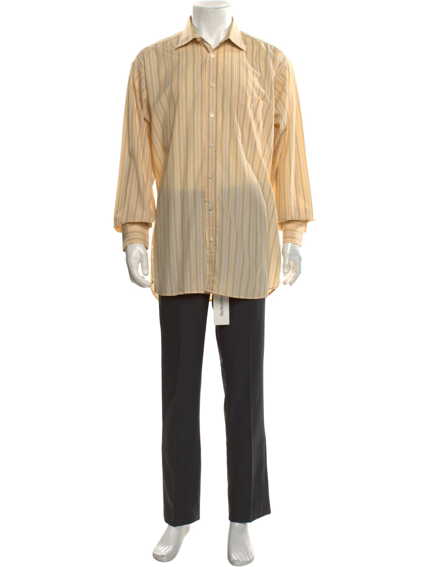 Burberry London Striped Long Sleeve Shirt