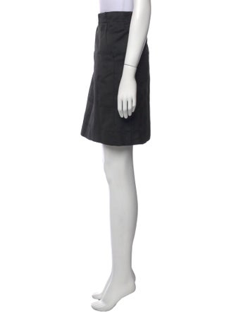 Burberry London Pleated Accents Knee-Length Skirt