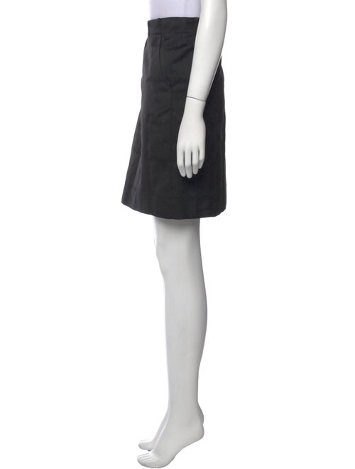 Burberry London Pleated Accents Knee-Length Skirt