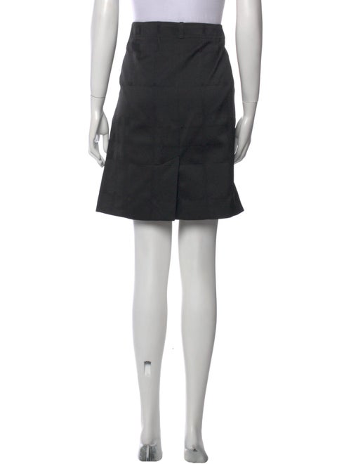 Burberry London Pleated Accents Knee-Length Skirt