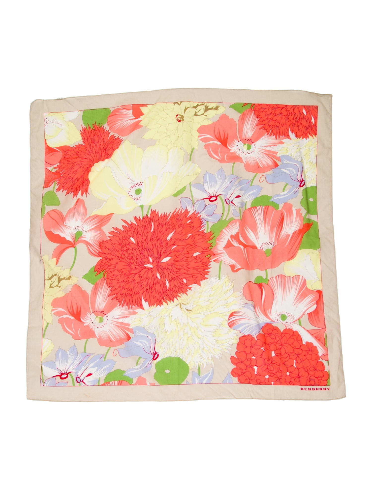 Burberry London Silk Vintage Bandana