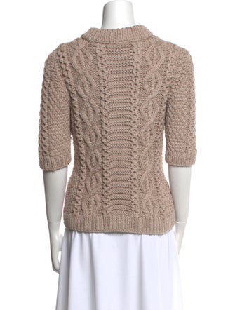 Burberry London Scoop Neck Sweater