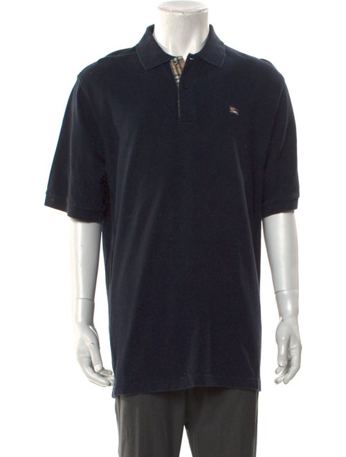 Burberry London House Check Pattern Collar Polo Shirt